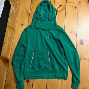 Kelly green Ninja Aviator Nation Hoodie size small